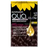 Coloration cheveux n°4.12 sans ammoniaque châtain cendré - Olia, Garnier