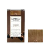 Coloration permanente huile d'argan blond 7.0, Korres (50 ml)
