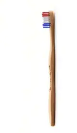 Brosse à dents Bambou AD Soft - Pack de 2 Vive la France, The Humble co
