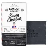 Savon solide Visage & Corps Charbon, Monsieur Barbier (100 g)