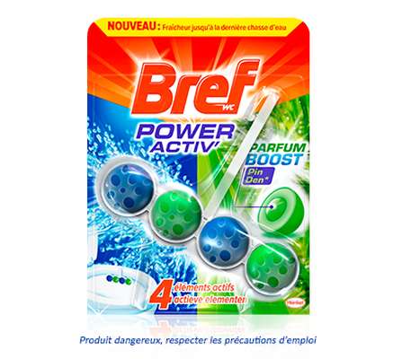WC Bloc Power Activ 4 Actions pin, Bref