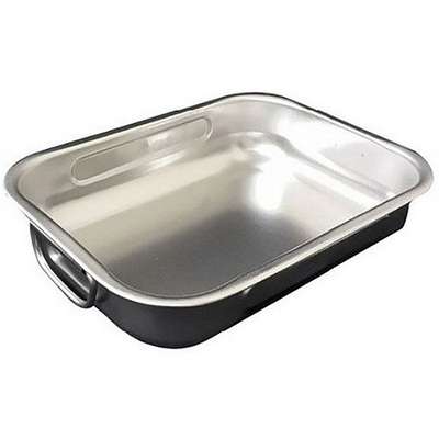 Plat à four haut 25x19cm, Steel Pan