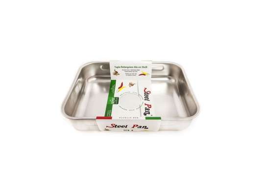 Plat à four haut 30x22cm, Steel Pan
