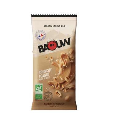Barre énergétique BIO - Crunchy cacahuètes, Baouw (50 g)