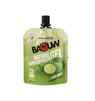 Gel énergetique BIO - citron vert et menthe, Baouw (85 g)