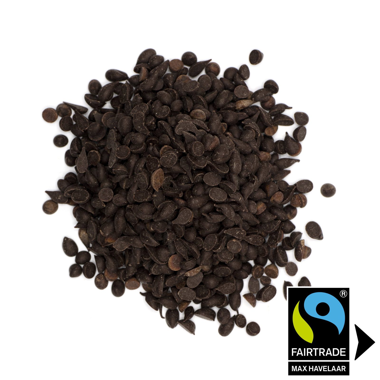 Pépites de chocolat noir 60% équitable bio en sachet kraft - 500g