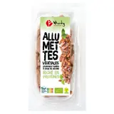 Allumettes végétales bio
