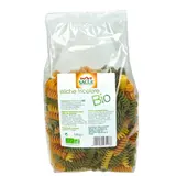 Pâtes eliche tricolores bio