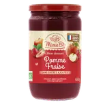 Purée de pomme fraise bio