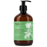 Savon d'alep liquide rose de damas certifié Cosmos Organic