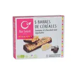 Barres céréales banane chocolat x5 bio