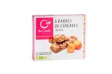 Barres céréales abricot x6 bio