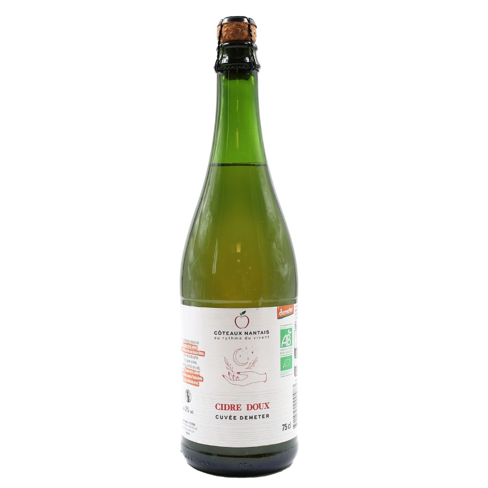 Cidre doux Demeter 2° bio
