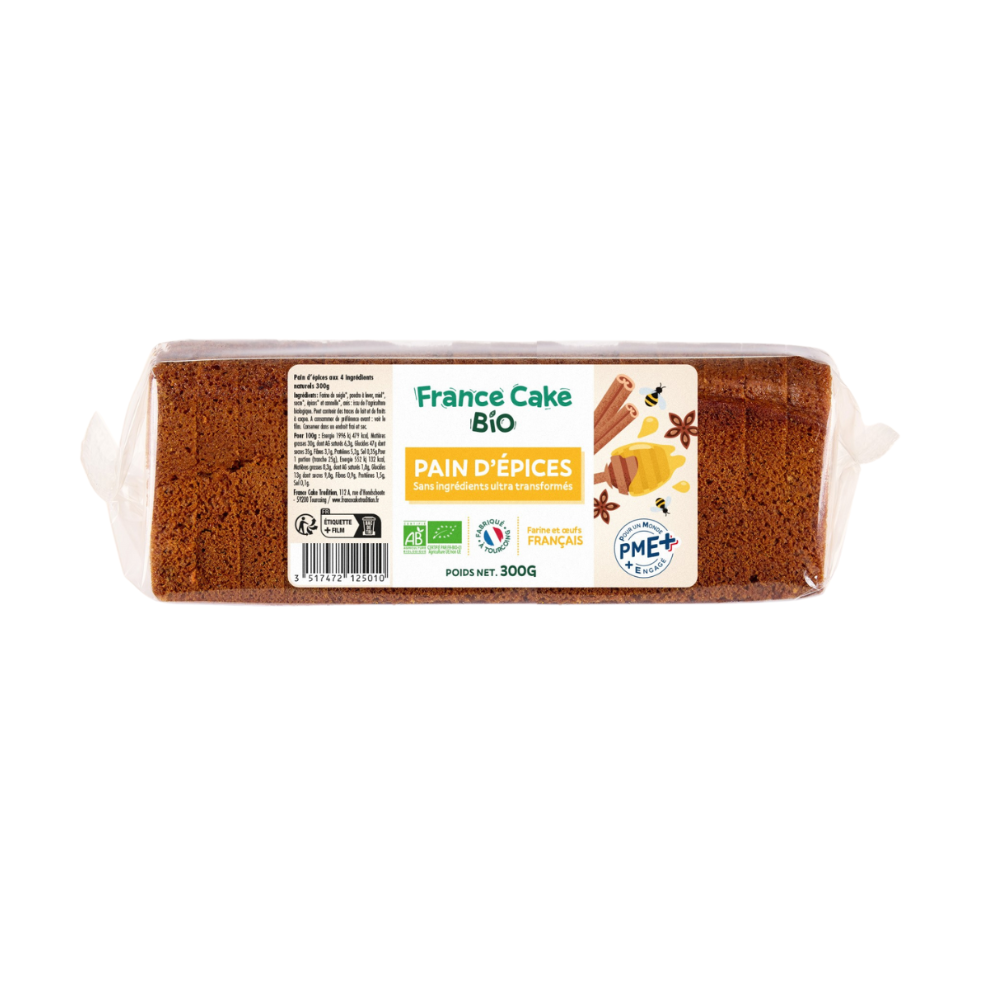 Pain d'épices tranché bio