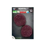 Steak haché pur boeuf 5% MG façon bouchère bio x 2