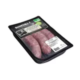 Saucisses de Toulouse sans nitrites à l'ancienne bio x 3