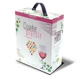 Vin rosé cubis Cuvée Plaisir 13° bio