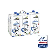 Lait demi-écrémé bio et équitable - 6x1L