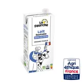 Lait demi-écrémé bio et équitable