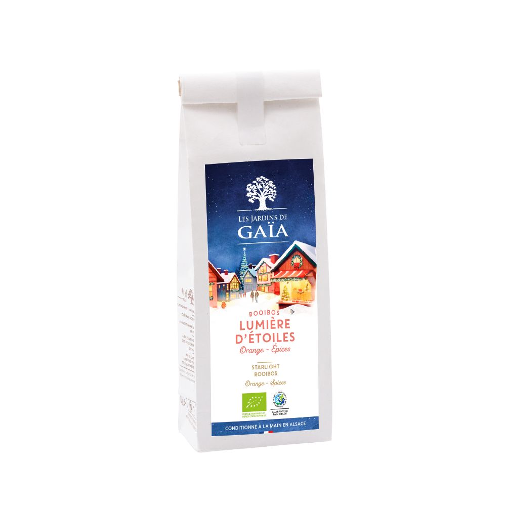 Rooibos Lumière d'étoiles - orange épices bio et équitable