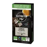 Café capsules OK Home compost Lungo pur arabica bio équitable x 10
