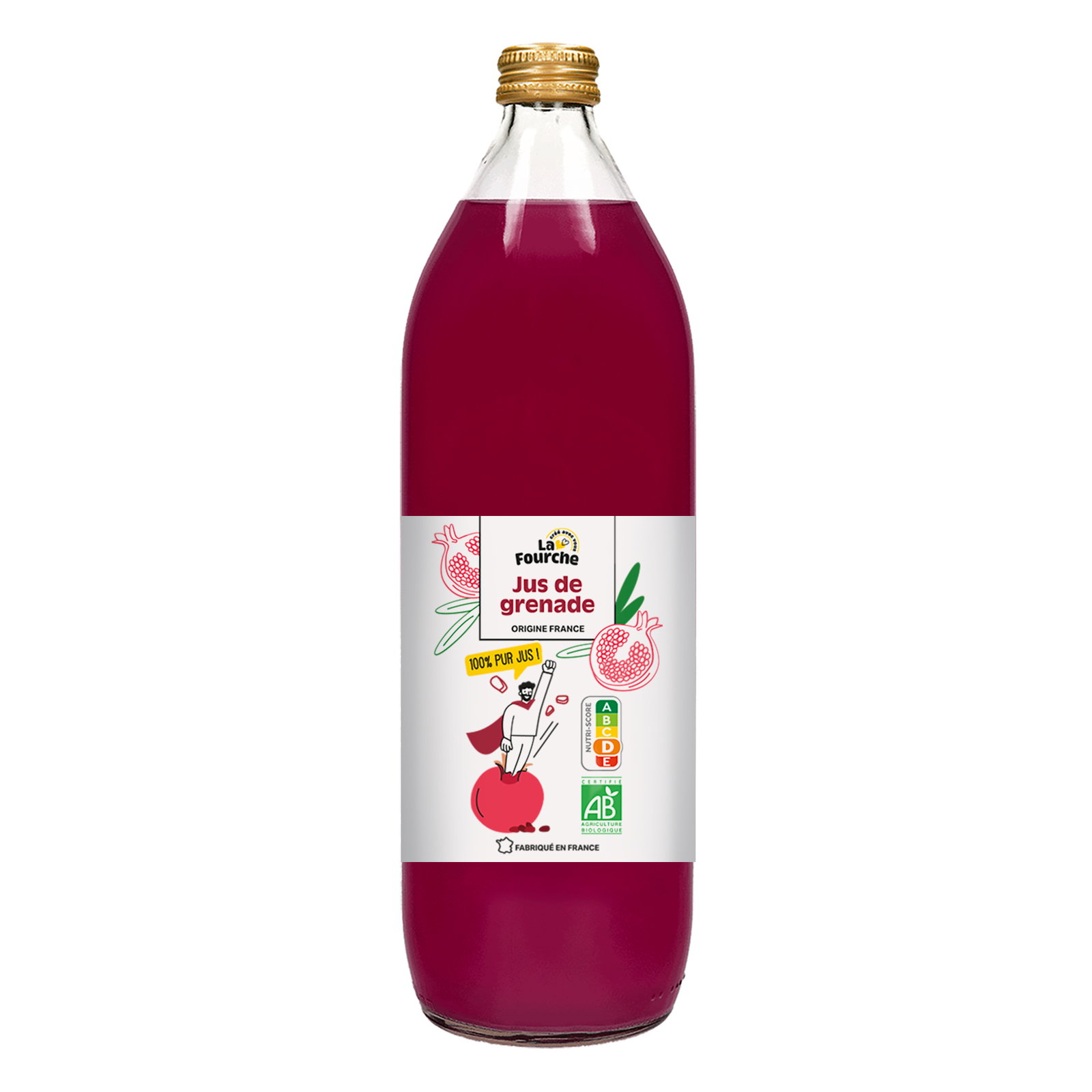 Jus de grenade origine France bio