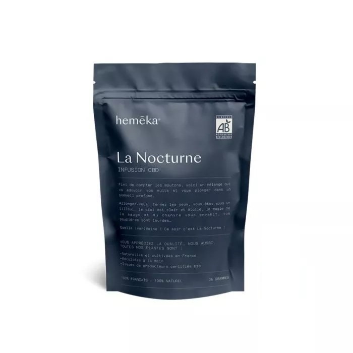 Tisane La Nocturne - chanvre, verveine, sauge bio