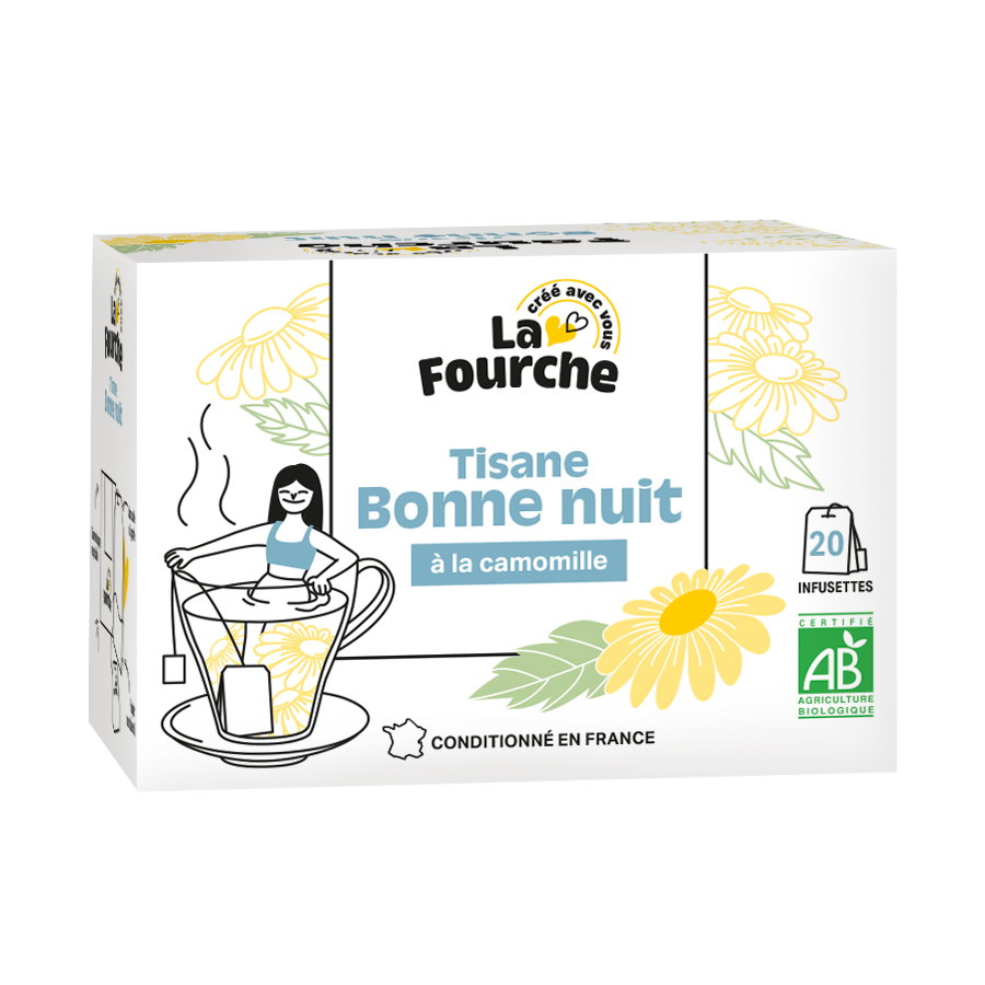 Tisane Bonne nuit - camomille bio x 20