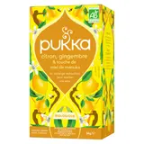 Infusion citron gingembre et miel de Manuka bio x 20