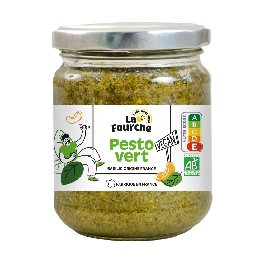 Pesto vert vegan bio
