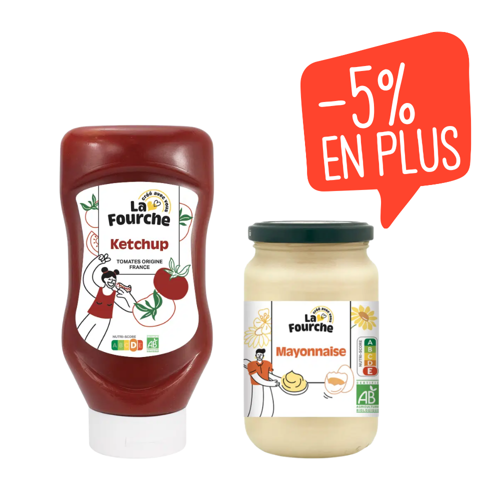 Panier duo de sauces bio La Fourche