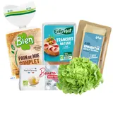 Panier sandwiches bio
