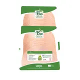 Lot de blancs de poulet tranchés sans nitrites bio x 2