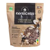 Muesli croustillant chocolat coco bio