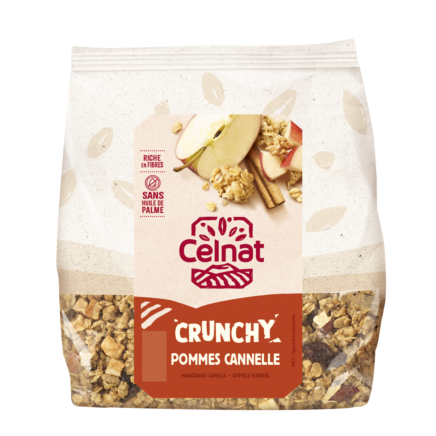 Crunchy pommes cannelle bio