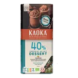 Chocolat au lait dessert 40% bio et équitable