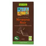 Chocolat nirwana noir 55% de cacao fourré praliné bio et équitable