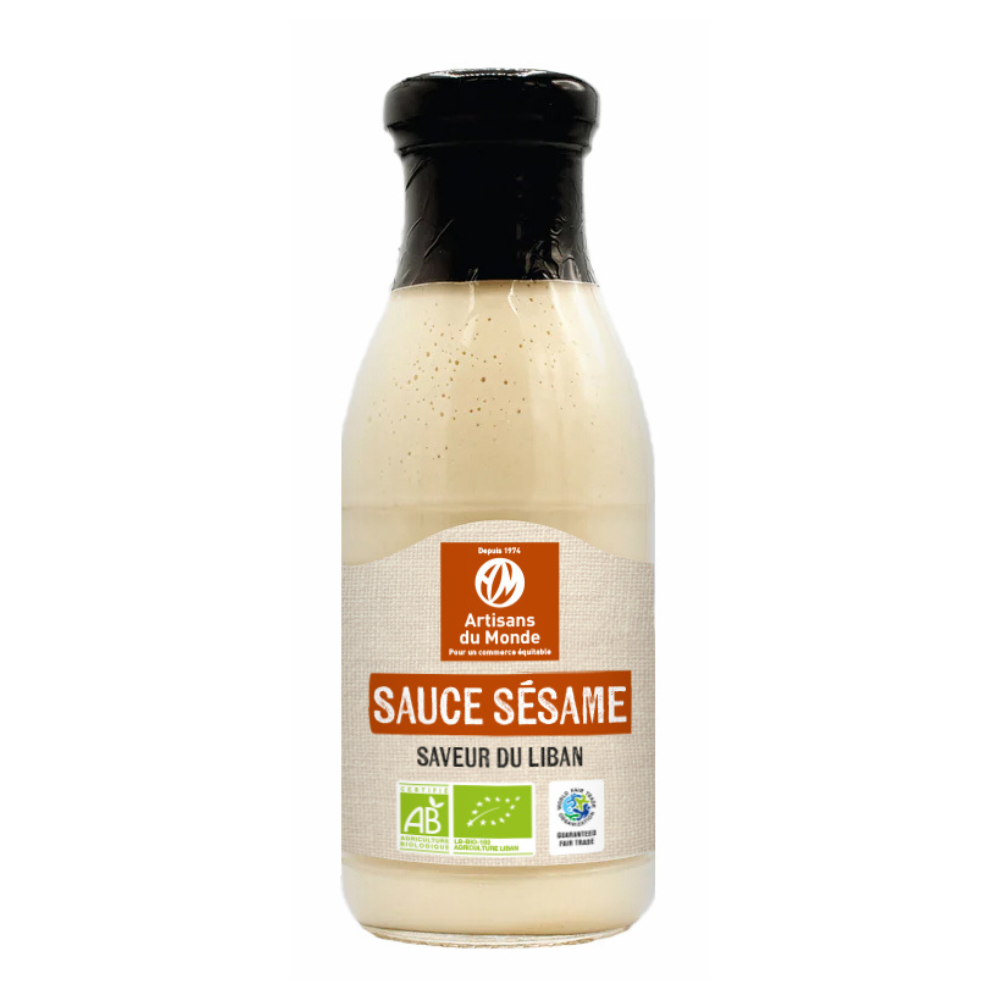 Sauce sésame bio et équitable