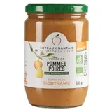 Purée de pommes poires Demeter bio