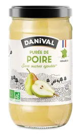 Purée de poire bio