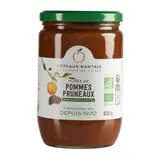 Purée pommes pruneaux bio