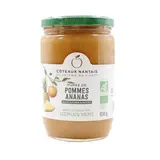 Purée pomme ananas bio