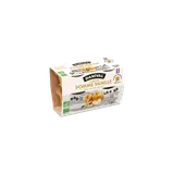 Purée pomme vanille bio - 4 x 100g