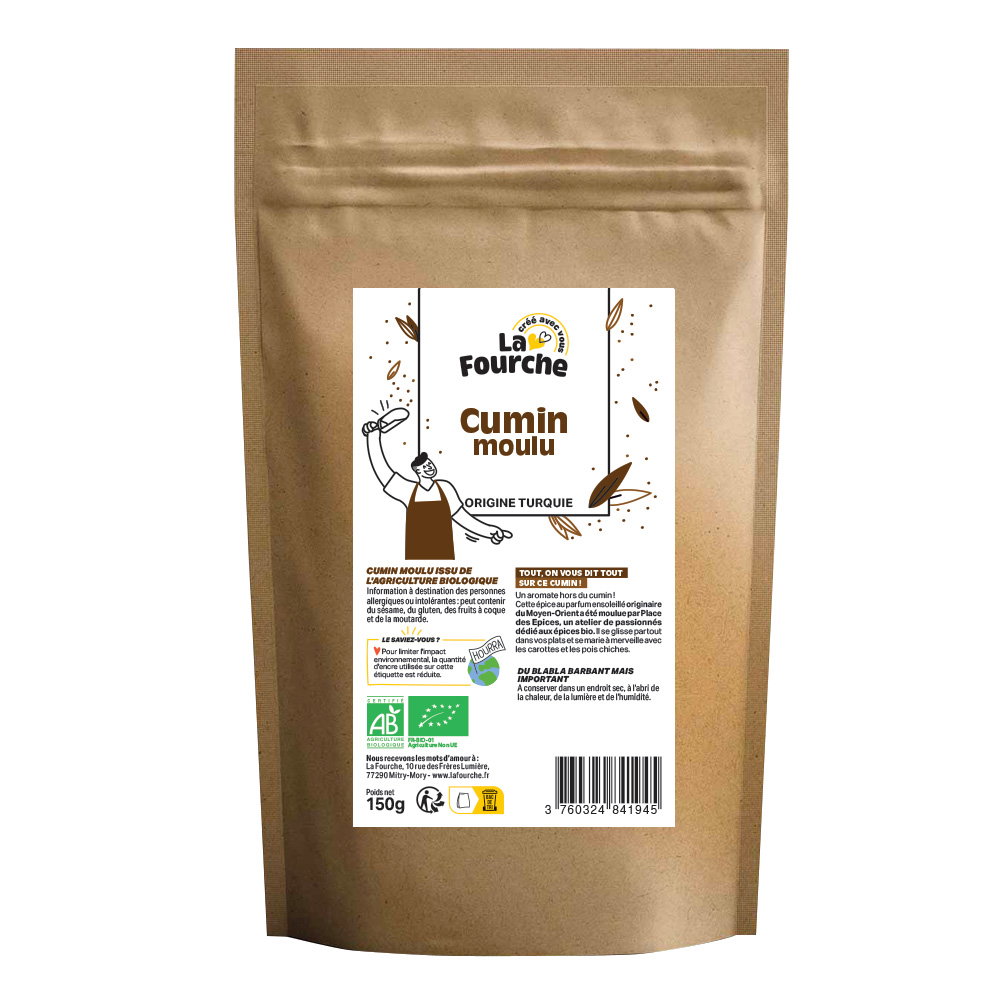Cumin moulu bio