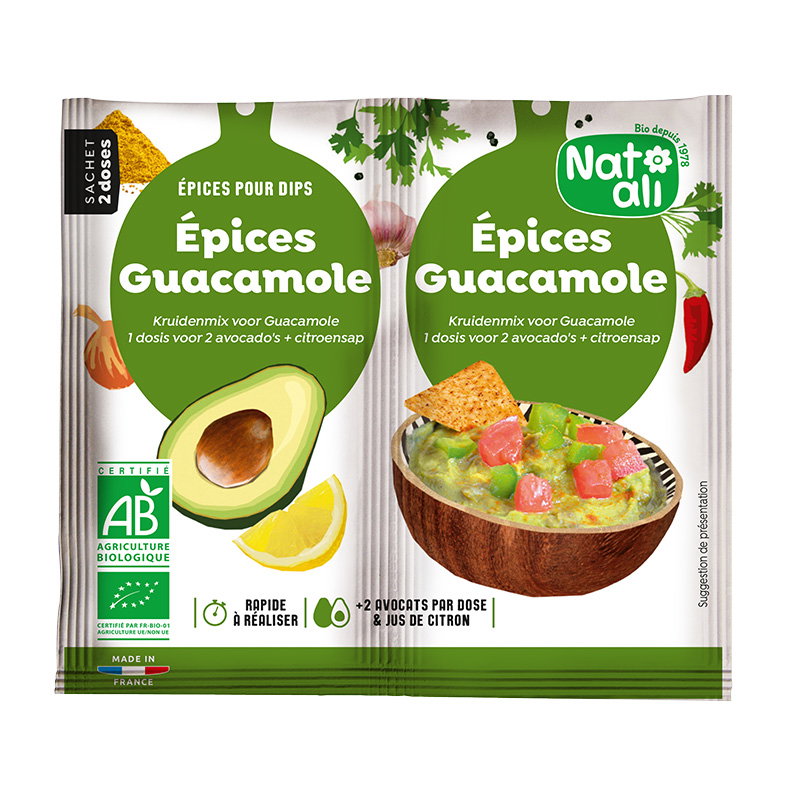 Mix epices guacamole bio