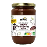 Pâte à tartiner chocolat noisette sans lait bio
