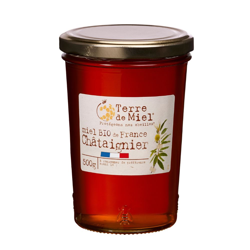 Miel de châtaignier origine France bio