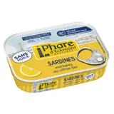 Sardines marinées au citron bio sans huile - pêche responsable