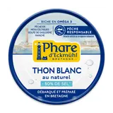 Thon blanc au naturel à teneur réduite en sel - pêche responsable