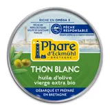 Thon blanc germon à l'huile d'olive vierge extra bio - pêche responsable